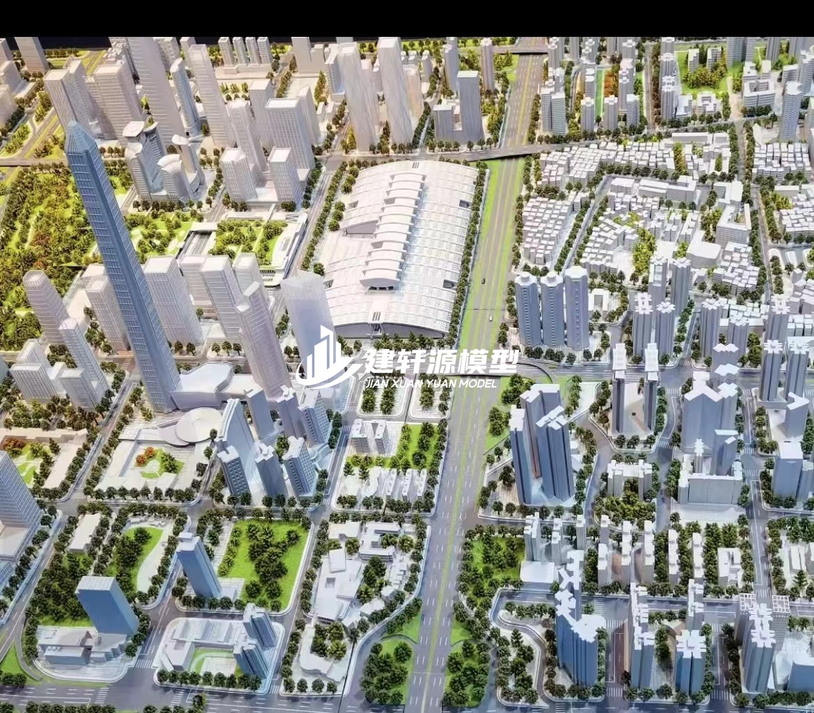 桐庐城市规划模型